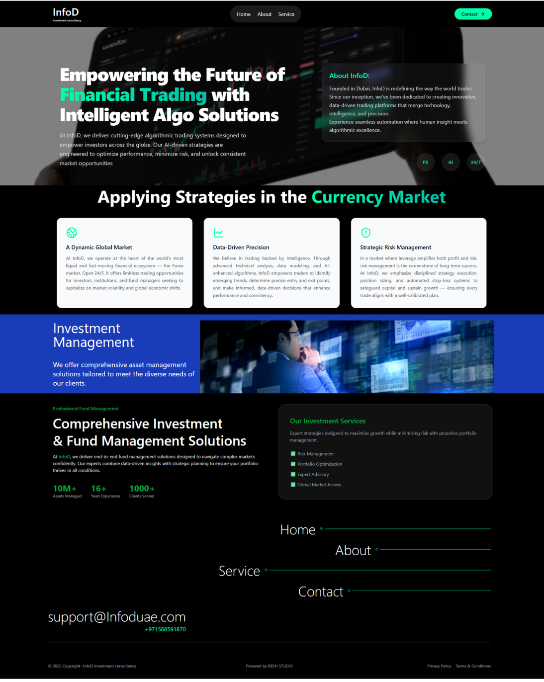 InfoD – Intelligent Trading Platform